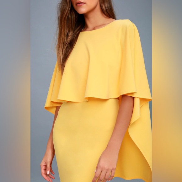 Best is Yet to Come Yellow Backless Lulus Dress - Picture 5 of 5